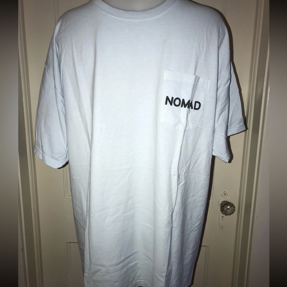 New Baby Blue Nomad t-Shirt Free Gypsy Wandering Traveler Super Soft Large